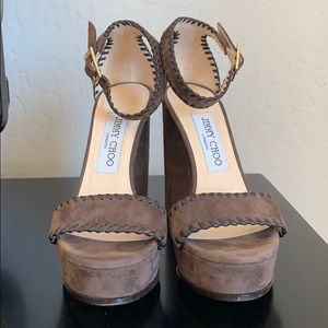 Jimmy Choo Holly suede heels
